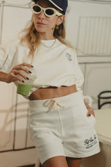 Self Care Cropped Sweater